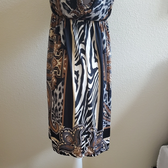 Animal Print Dress/Tunic - Picture 4 of 7